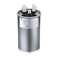 55/5 MFD uF 370/440V CBB65 Dual Run Round Capacitor by Fiada