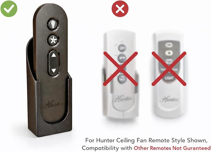 Fan Remote Holder Wall Mount for Hunter K5579 & K5580 Ceiling Fan – Fits - Image 4