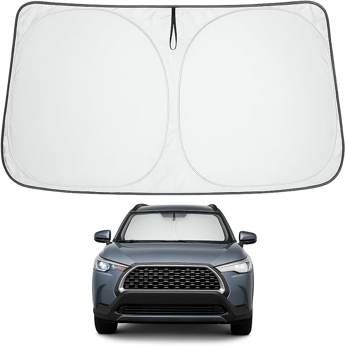 Proadsy Windshield Sun Shade for Toyota Corolla Cross 2022-2025 2026 4-Layer by Proadsy