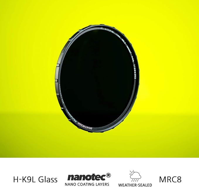 Breakthrough Photography 67mm X2 6-Stop Fixed ND Filter - Image 4