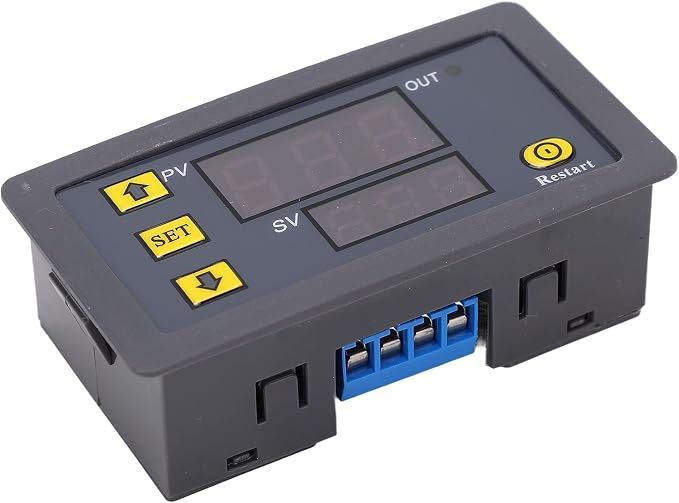 Greensen Time Relay Module, Rele Mporizador 12 Abs Material, Large Screen - Image 6