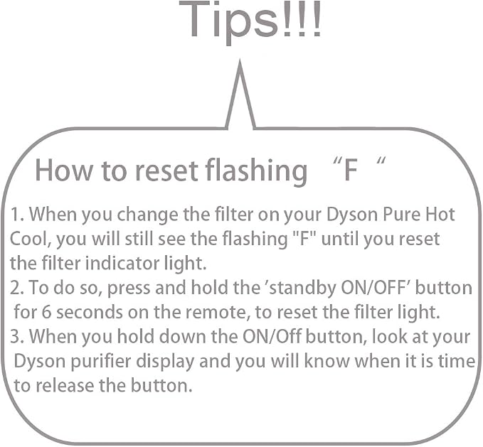 Filter Replacement, for Dyson Pure Hot and Cool Link HP02 Air Purifier - Image 7