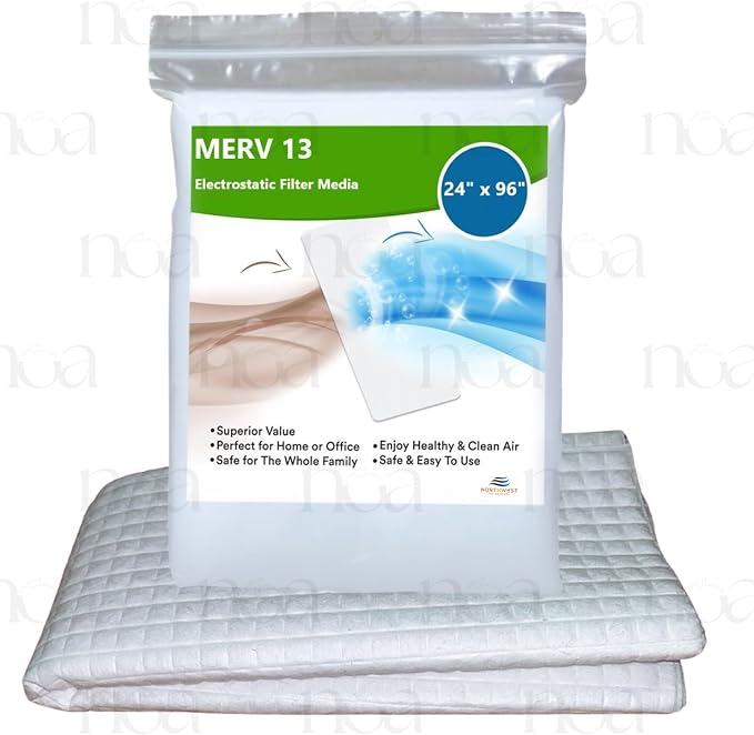 NORTHWEST ENTERPRISES MERV 13 Filter Media, Cut to Fit, Washable Air Filter - Image 7