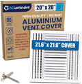 20x20 Aluminum 4-Way Air Vent Cover Wall Ceiling Register HVAC Duct Opening by ACLAMINAIRE