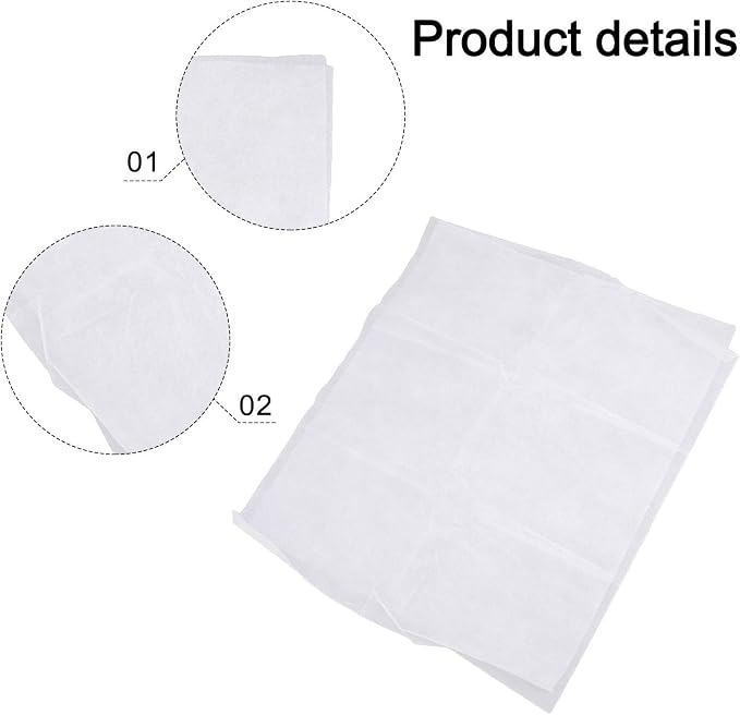 2Pcs Air Conditioner Filter, Cuttable Non-Woven Fabric Dust Screen - Image 3