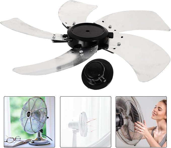 Ciieeo 5 Floor Fan Blade Universal Fan Blades Table Repair Part Outdoor Leaves - Image 8