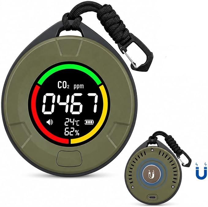 Portable CO2 Detector, Indoor Air Quality Monitor by Unknown