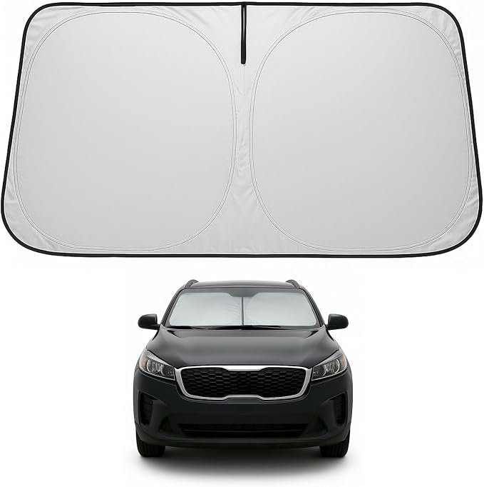 Proadsy 2026 Upgrade Front Windshield Sun Shade Foldable Sunshade Protector by Proadsy