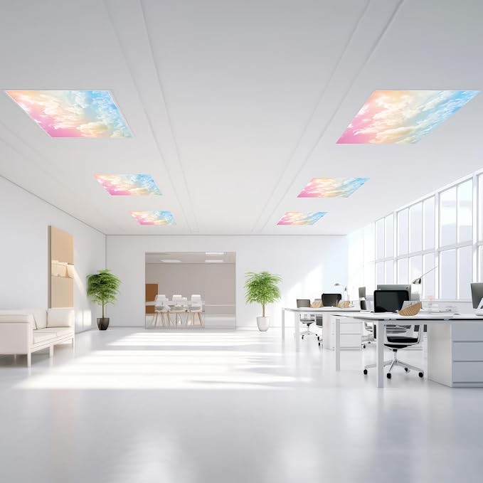 Outus 10 Pcs Fluorescent Light Cover Classroom Lighting Cover - Image 5