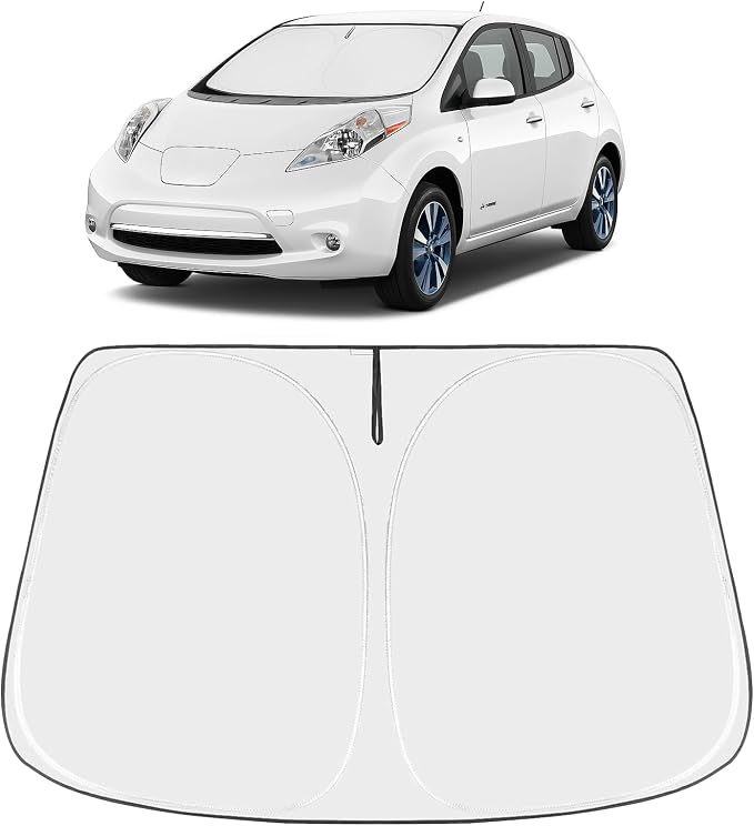Proadsy 2026 Upgrade Windshield Sun Shade Custom Fit 2011-2017 Nissan Leaf by Proadsy