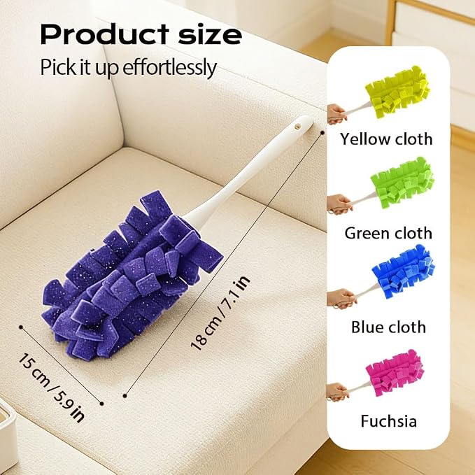 Duster Refills Reusable, 360° Heavy Duty Fleece Reusable Duster Refills Duster - Image 5