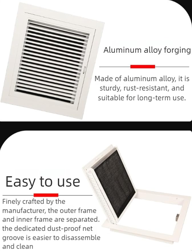 Adjustable HVAC Louver Vent Grille - Image 3