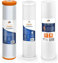 Aquaboon 5 Micron 20 x 4.5 Sediment, Iron & Manganese, CTO Whole House Water by Aquaboon
