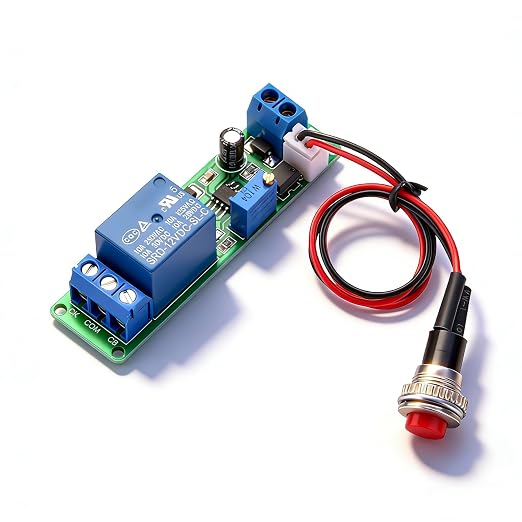 Timer Relay Module, DC 12V Adjustable Timer Delay Turn Off Module Timing Relay by YosooHealthGear