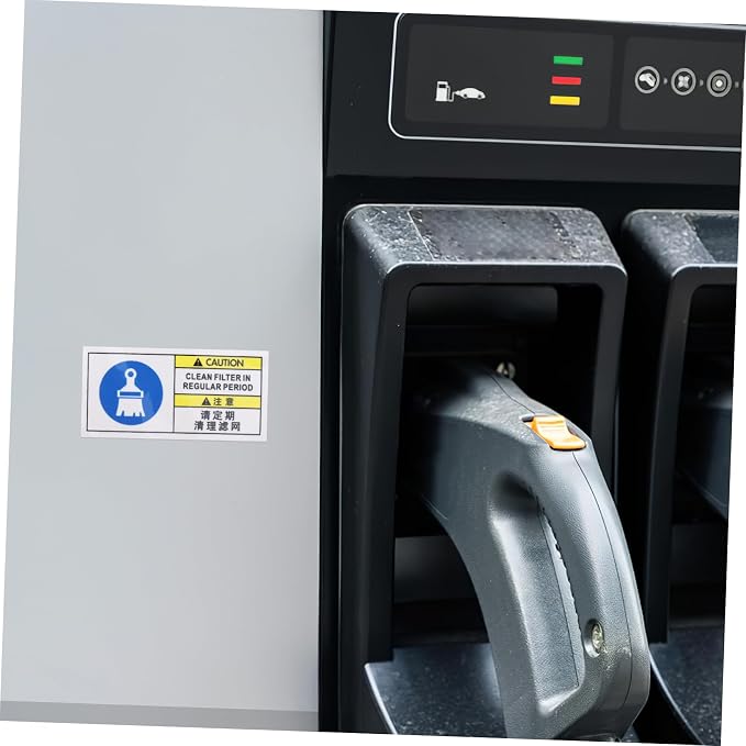 Cabilock Emergency Disconnect Sticker Sanitation Stickers Warning Sign Filter - Image 6