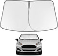 Proadsy 2026 Upgrade Windshield Sun Shade Custom Fit 2017-2019 Ford Fiesta by Proadsy