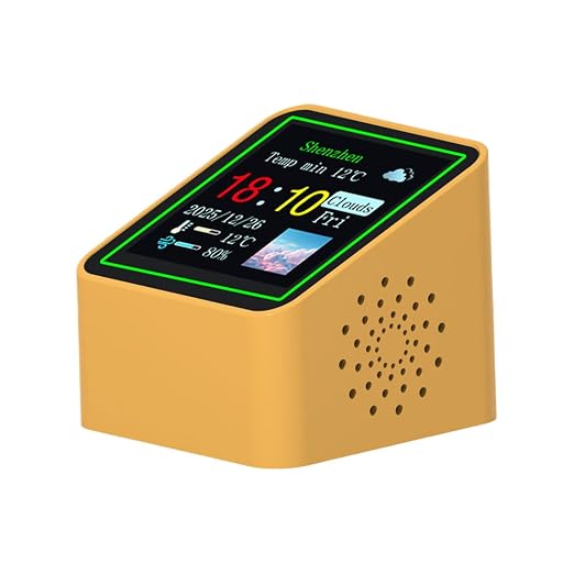 Clock Weather Smart, Temp Humidity Sensor, Station Digital Aid by Unknown