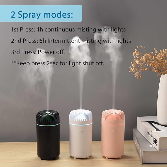 Car Diffuser Humidifier USB Aromatherapy Essential Oil Air Freshener USB Cool - Image 6