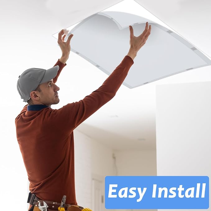 Wiooffen 4 Pcs Fluorescent Light Covers - Image 5