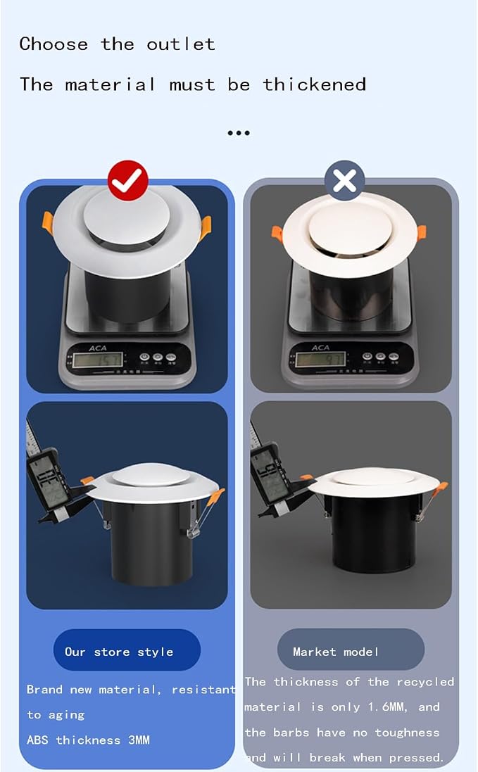 High-Efficiency Fresh Air System Outlet Hood, Improve Indoor Air Quality - Image 5