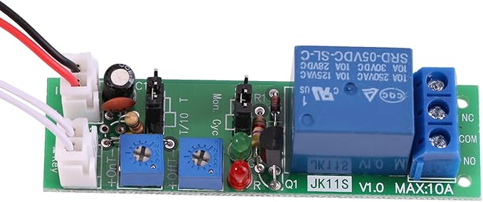 Timer Relay Module with Adjustable Time Range - Image 3