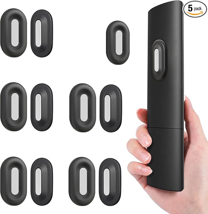 Freewindo Magnetic Remote Control Holder Wall Mount, 5 Pack TV Remote Holder by Freewindo