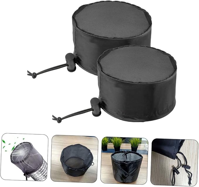 BESPORTBLE 2pcs Grow Tent Accessories Vent Filter Grow Tents Air Duct Filter - Image 3