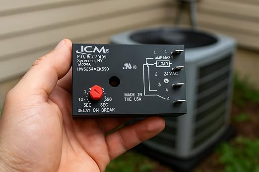 ICM Controls ICM253 Adjustable Fan Delay Timer | ICM253B Post Purge Off Delay - Image 3
