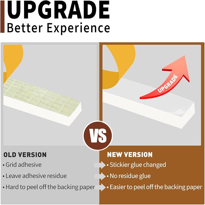 Yotache Weather Stripping Door Seal Strip White 3/8" x1/8", Foam Insulation - Image 3
