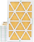 Glasfloss 16x24x1 MERV 11 AC & Furnace Air Filters. Case of 12. Actual Size: by Glasfloss