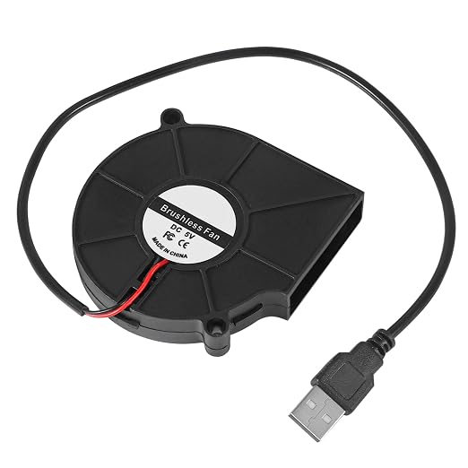 4Pcs 75mm USB Fan 75mm x 15mm Cooling Turbo Blower Fan 5V 7515 USB DC Brushless - Image 3