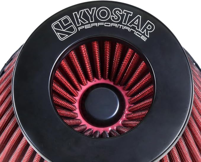 Universal 6" 152mm High-Flow Air Filter, Reusable Cone Cold Air Intake - Image 7