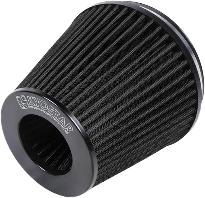 Universal 6" 152mm High-Flow Air Filter, Reusable Cone Cold Air Intake - Image 4