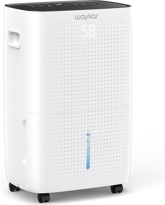 Waykar 150 Pints 7, 500 Sq. Ft High Efficiency Dehumidifier by Waykar