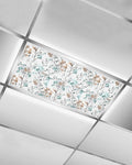 1 Pack Vintage Teal Fluorescent Light Covers by Unknown