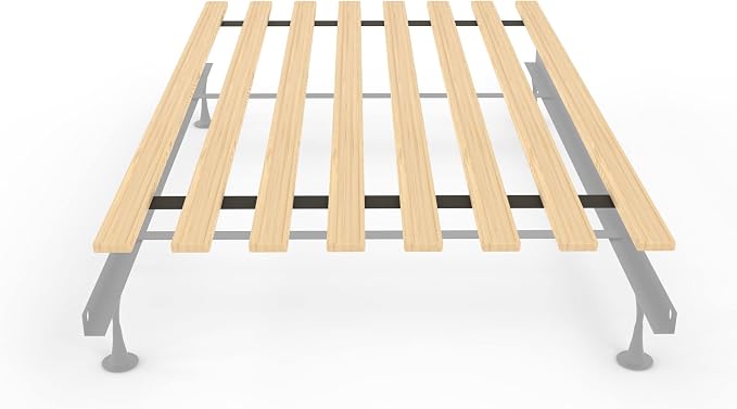 Greaton, 0.68-Inch Heavy Duty Vertical Wooden Bunkie Board/Bed Slats by Greaton