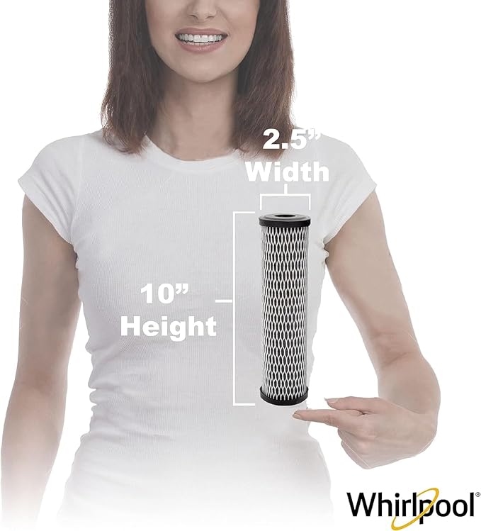 Whirlpool CTO Carbon Wrap Water Filter WHKF-WHWC, Full Case of 24 Filters - Image 5