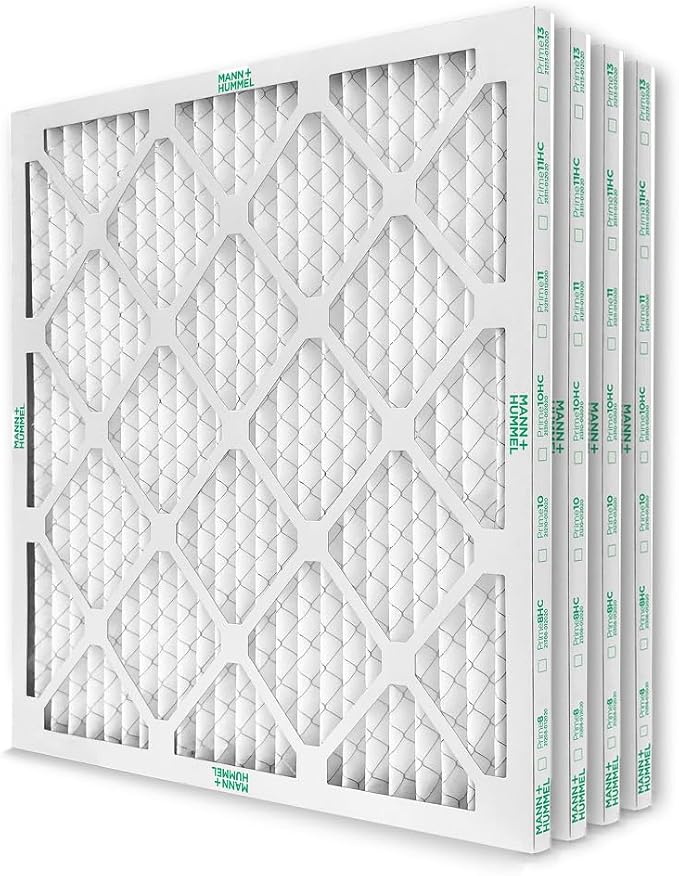 Mann+Hummel 12x12x1 MERV 11 Pleated HVAC AC Furnace Air Filters. Quantity 4. by MannHummel