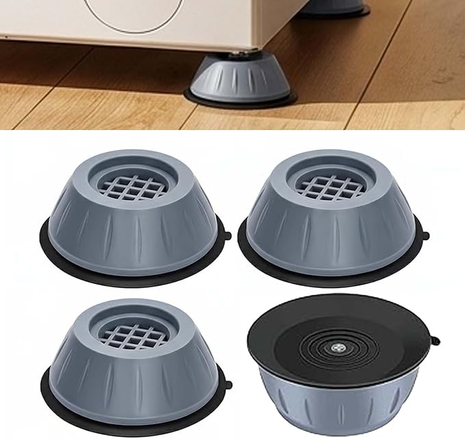 Sakerplus Anti Vibration Pads for Washing Machine, Anti-Vibration Support by SakerPlus