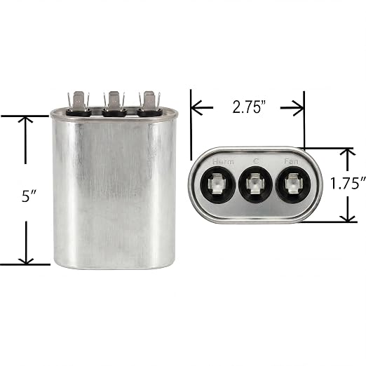 ClimaTek 45 + 5 MFD 370/440 Volt Dual Run Capacitor CAP99-4554O | 45/5 VAC | - Image 6