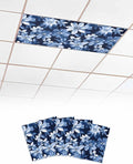 4 Pack White Navy Fluorescent Light Covers by Unknown