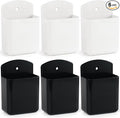 6 Pcs Remote Control Holder Wall Mount, TV Remote Holder, Self Adhesive by VACONICO