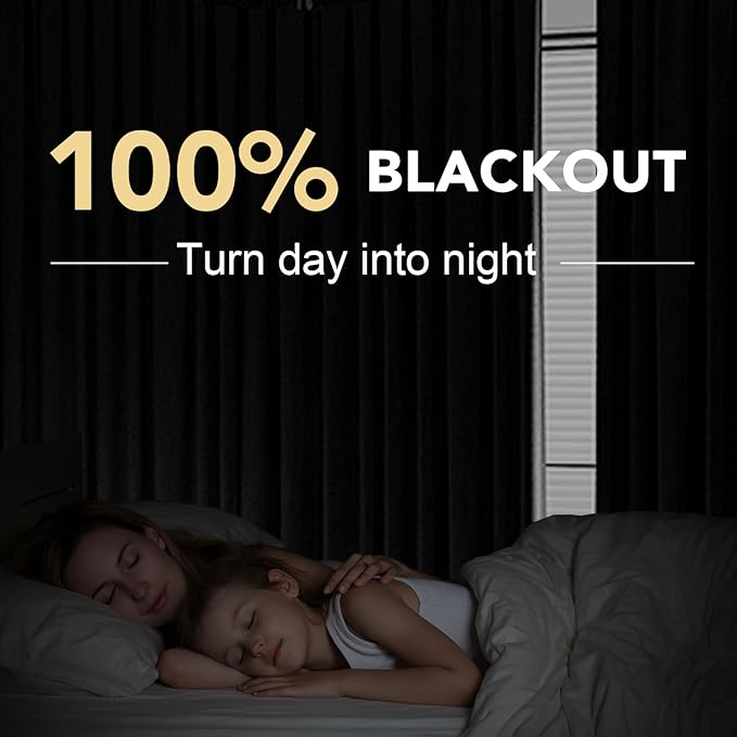 H.VERSAILTEX Primitive Linen Curtains 100% Blackout Curtain Drapes Burlap Fabric Curtains with White Thermal Insulated Liner, Grommet Top Drapes Living Room/Bedroom (2 Panels, 42 x 84 Inch, Grey)