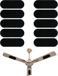10pcs Ceiling Fan Filters for Blades, Ceiling Fan Air Purification Component by Unknown
