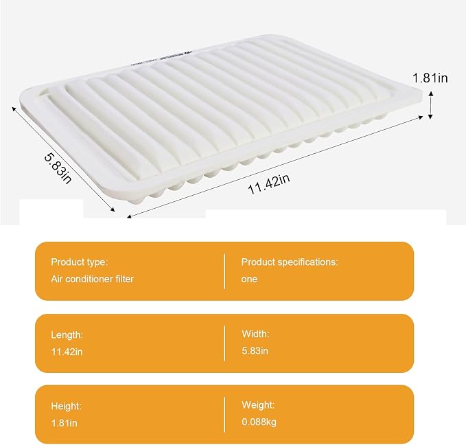 Engine air filter Suitable for Extra Guard CA9482 Toyota Corolla matrix TC FR-S - Image 4