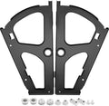 Litoexpe 1 Layers Black Shoes Drawer Cabinet Hinges, Stainless Steel Shoe by PRATICALPRODUCTS