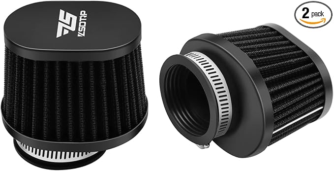 2PCS Motorcycle Air Filter Universal 38MM Replacement Engine Filter High by ZSDTRP