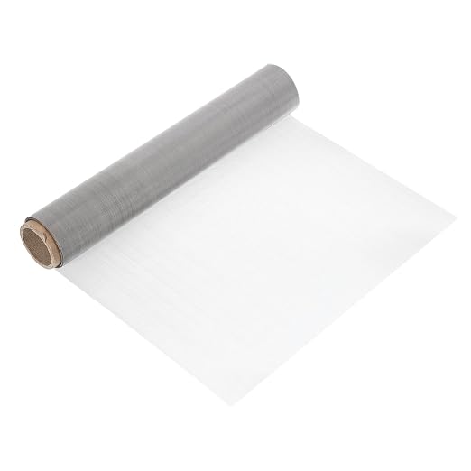 uxcell 60 Mesh 79" x 12" Woven Wire Mesh, 304 Stainless Steel Air Vent Filter by uxcell