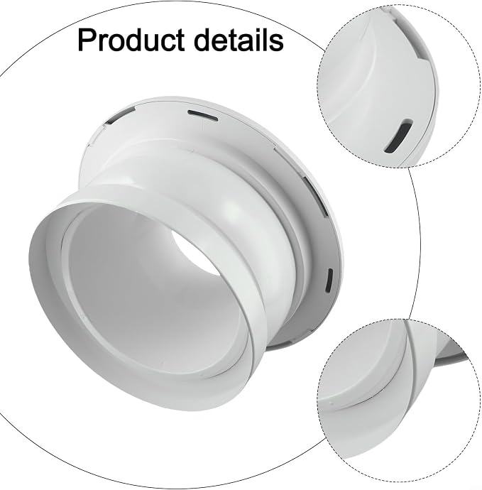 ABS Round Air Conditioning for exhaust Vent Cover - Image 8