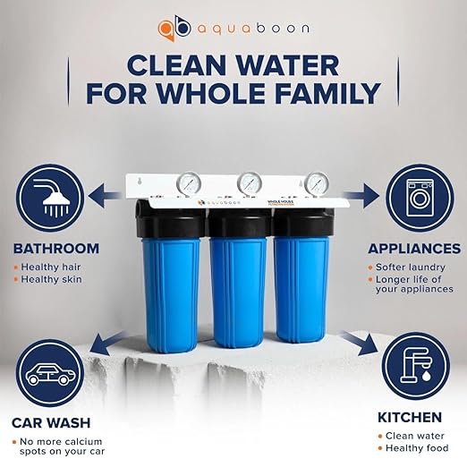 Aquaboon 3-Stage Whole House Water Filtration System - Image 7